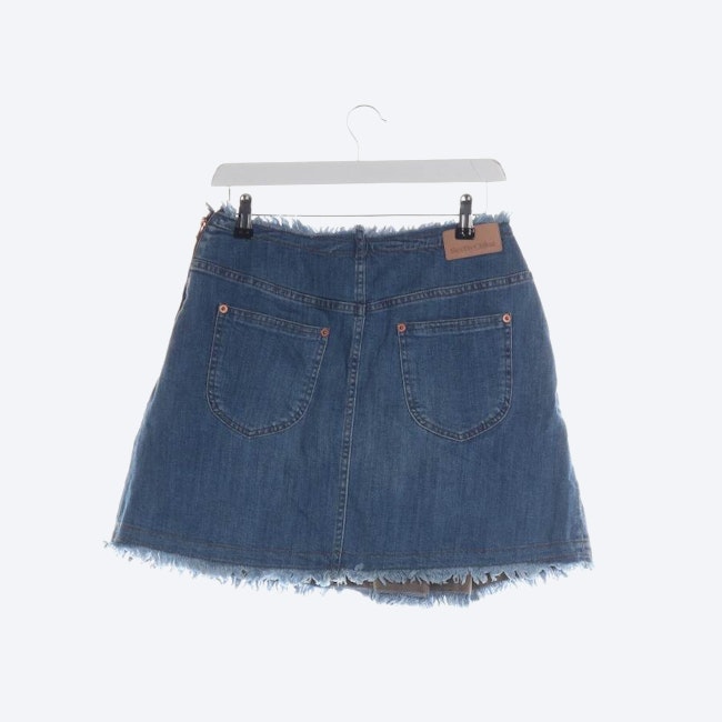 Image 2 of Mini Skirt in W28 in color Blue | Vite EnVogue