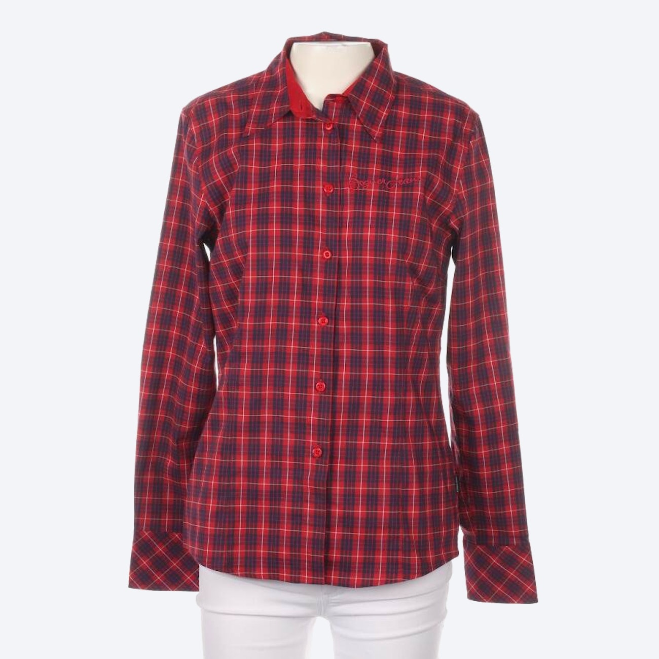 Image 1 of Shirt in 36 in color Red | Vite EnVogue