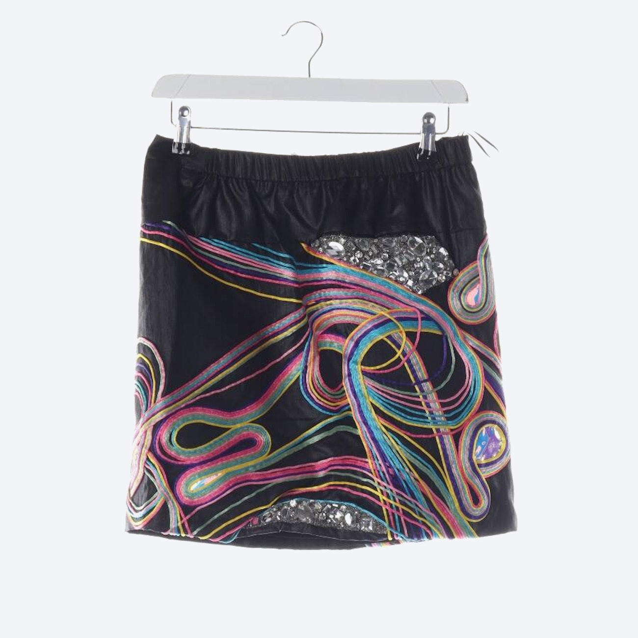 Image 1 of Silk Skirt in 36 in color Multicolored | Vite EnVogue