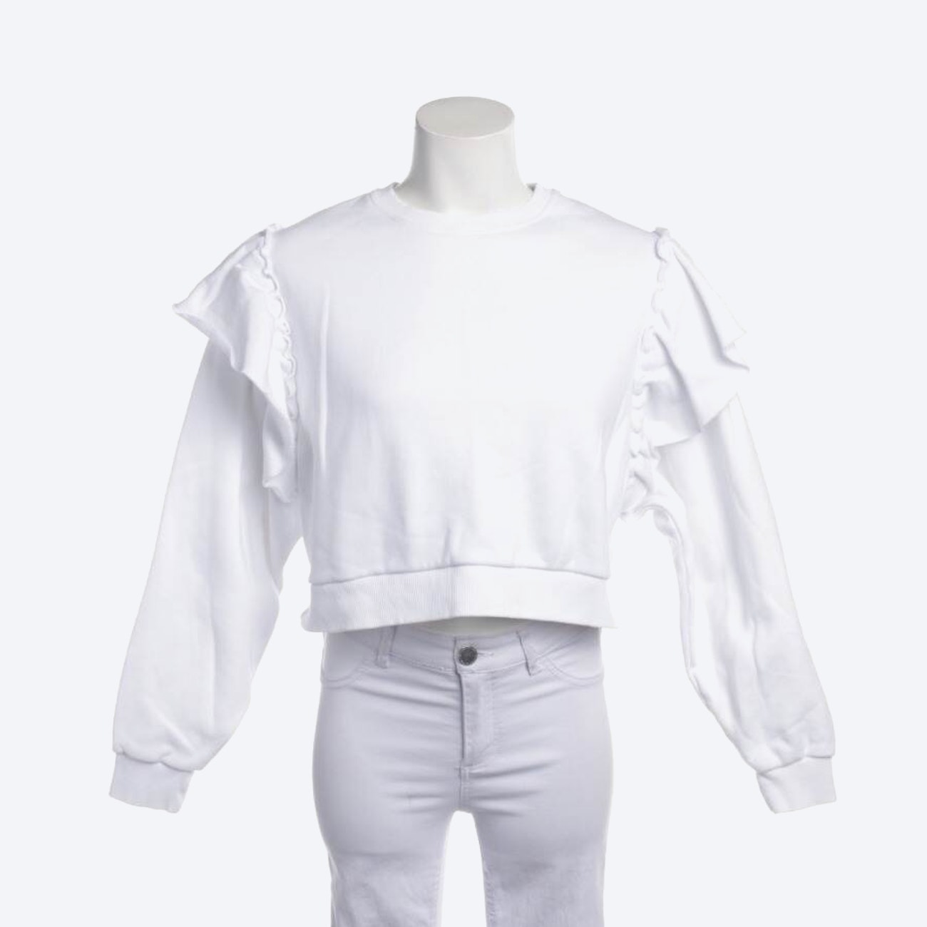 Image 1 of Sweatshirt in XS in color White | Vite EnVogue
