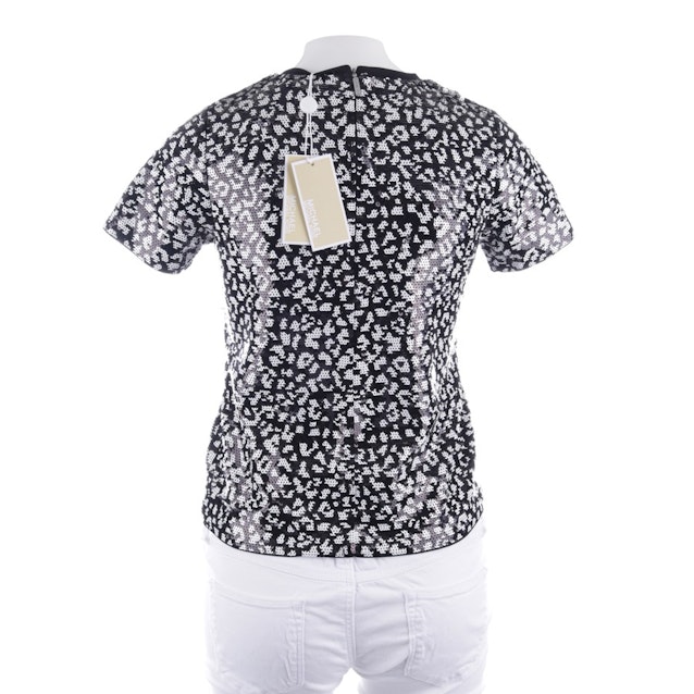 T-Shirt von Michael Kors in Schwarz und Weiß Gr. 2XS Neu | Vite EnVogue