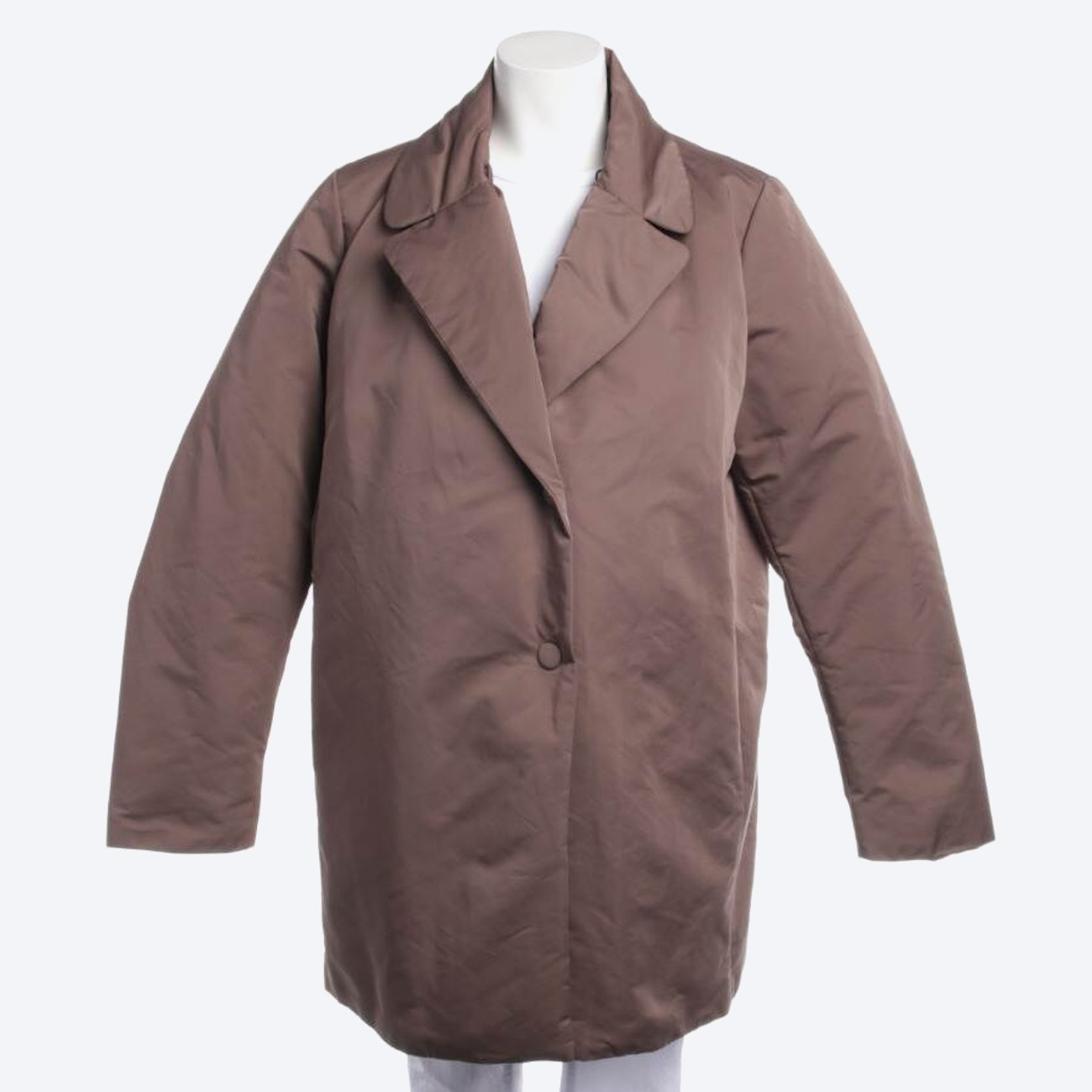 Image 1 of Down Coat in 44 in color Brown | Vite EnVogue