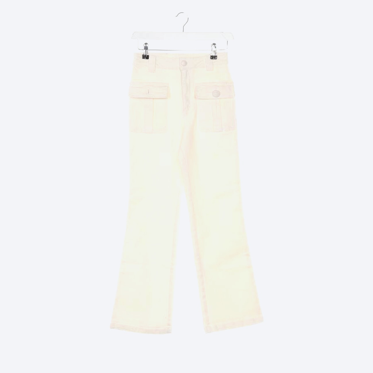 Image 1 of Jeans Straight Fit in W24 in color White | Vite EnVogue