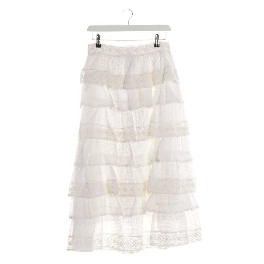 Image 1 of Skirt in 36 in color White | Vite EnVogue