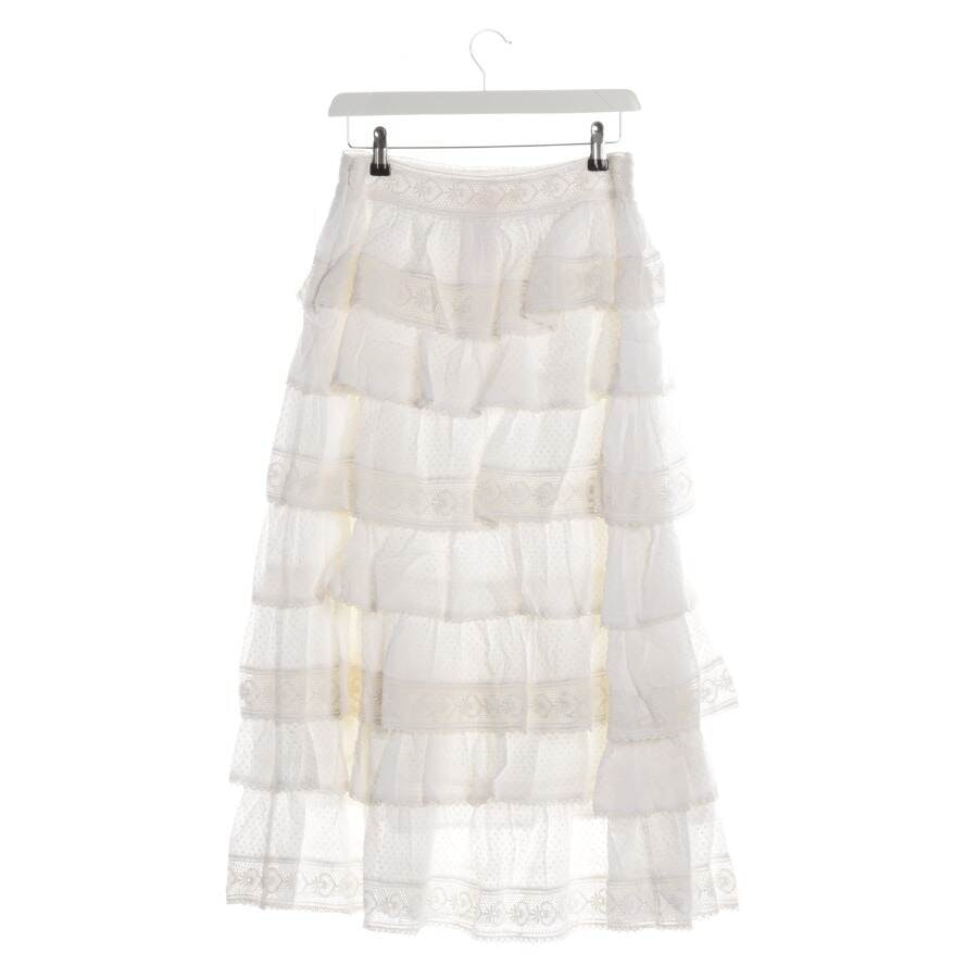 Image 2 of Skirt in 36 in color White | Vite EnVogue
