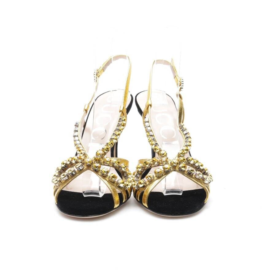 Image 2 of Heeled Sandals in EUR 38.5 in color Metallic | Vite EnVogue