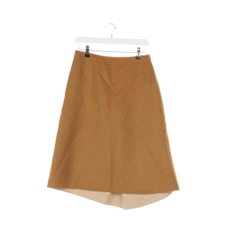 Image 1 of Skirt in 36 in color Brown | Vite EnVogue
