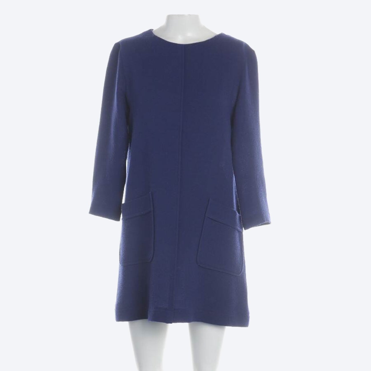 Image 1 of Wool Dress in 34 in color Blue | Vite EnVogue