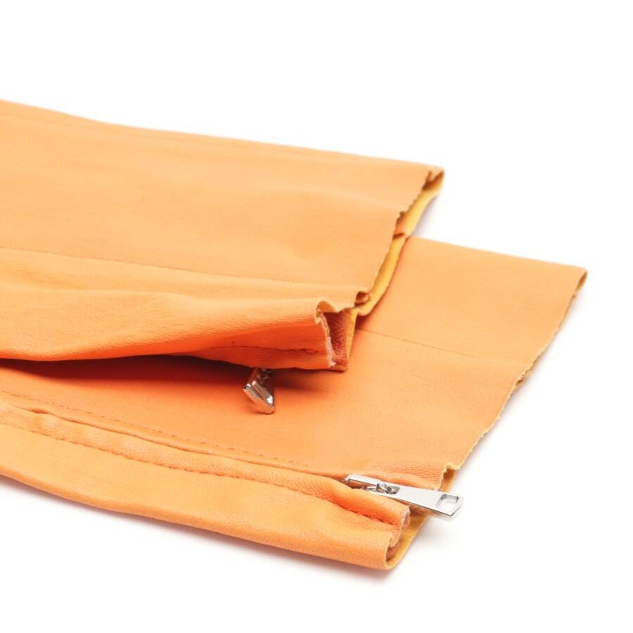 Image 3 of Leather Pants in M in color Orange | Vite EnVogue