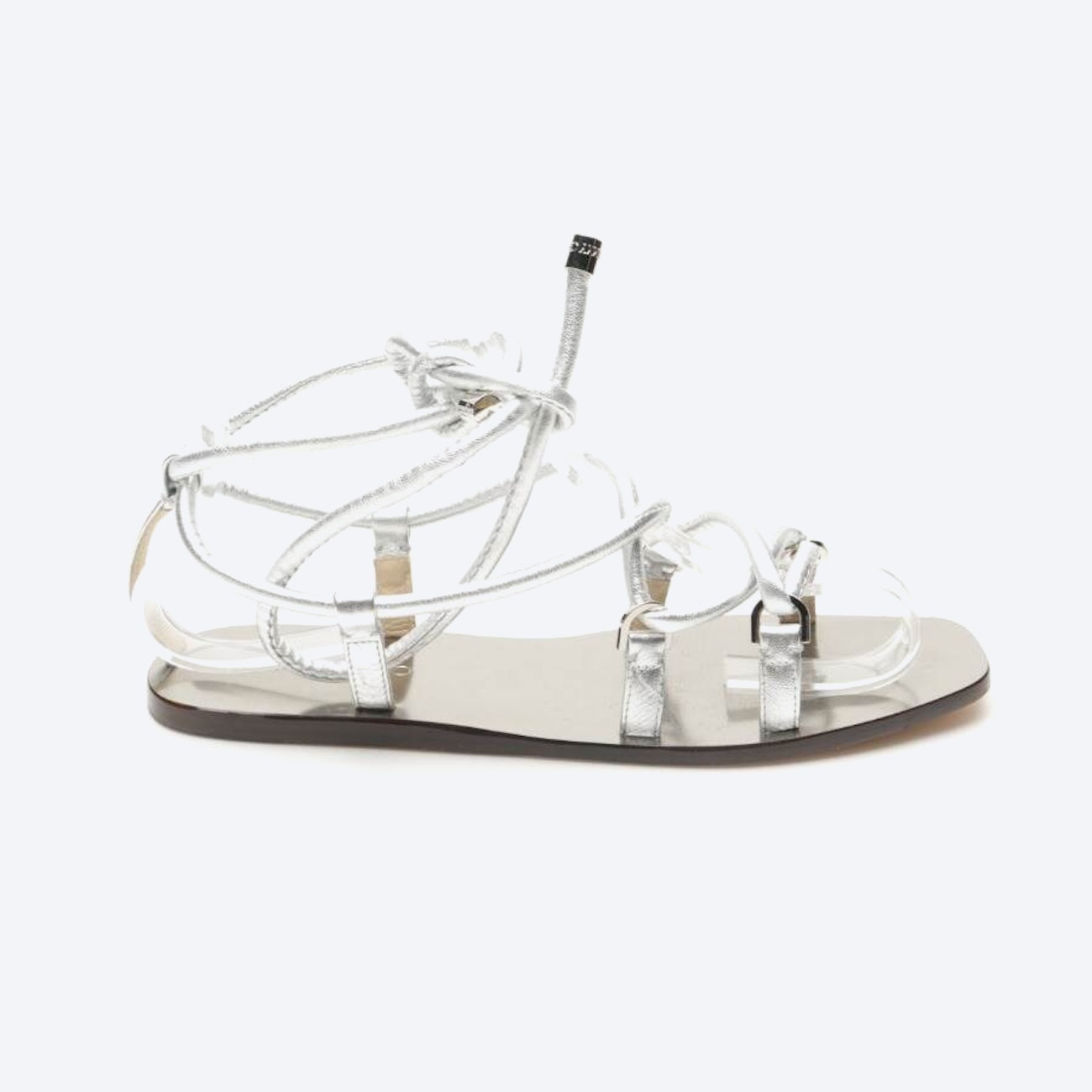 Image 1 of Strappy Sandals in EUR38 in color Metallic | Vite EnVogue