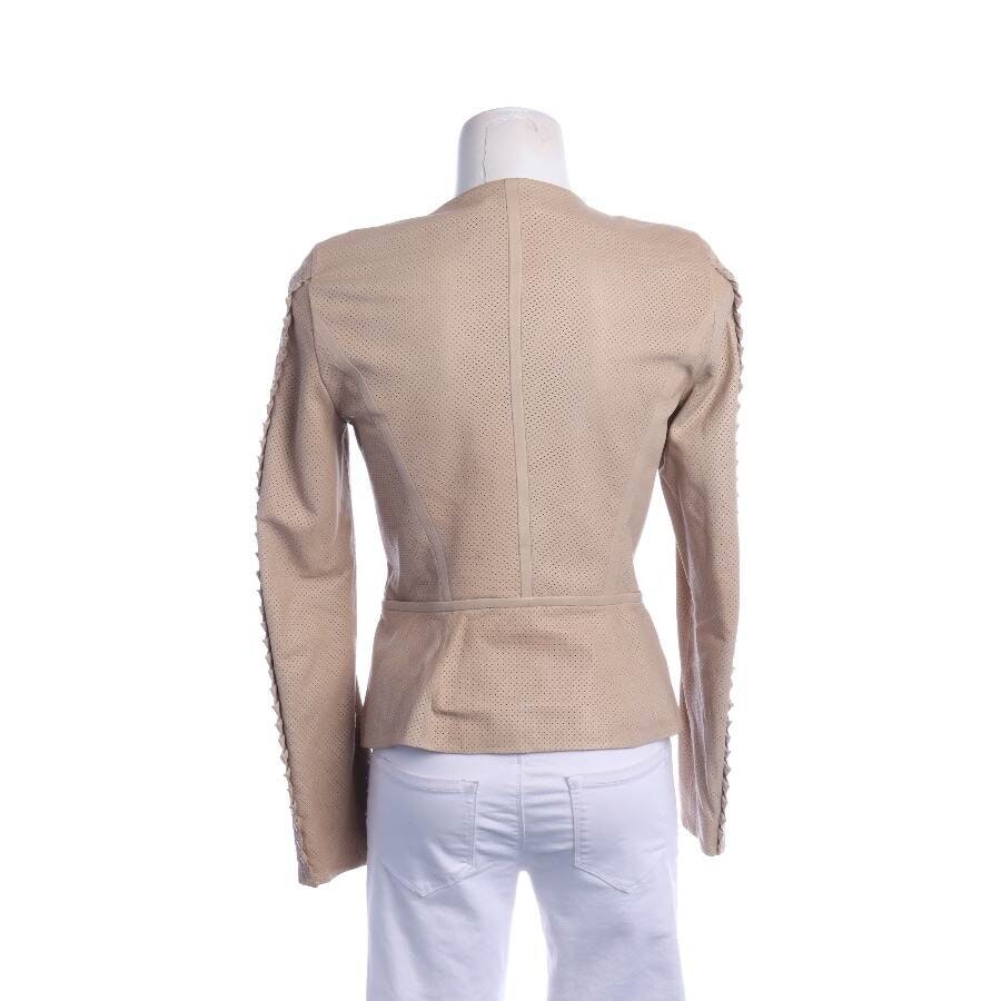 Image 2 of LeatherJacket in 34 in color White | Vite EnVogue