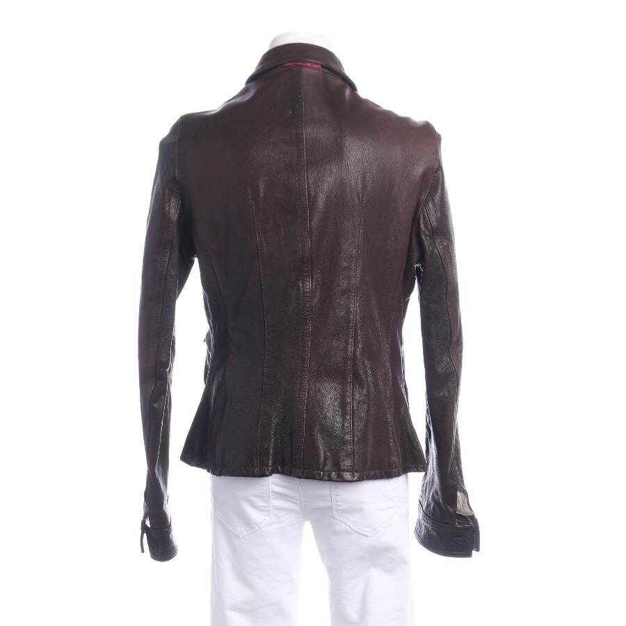 Image 2 of LeatherJacket in 42 in color Brown | Vite EnVogue