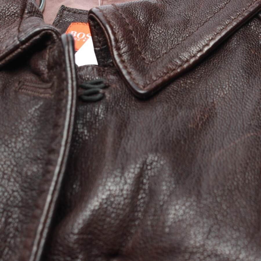 Image 3 of LeatherJacket in 42 in color Brown | Vite EnVogue