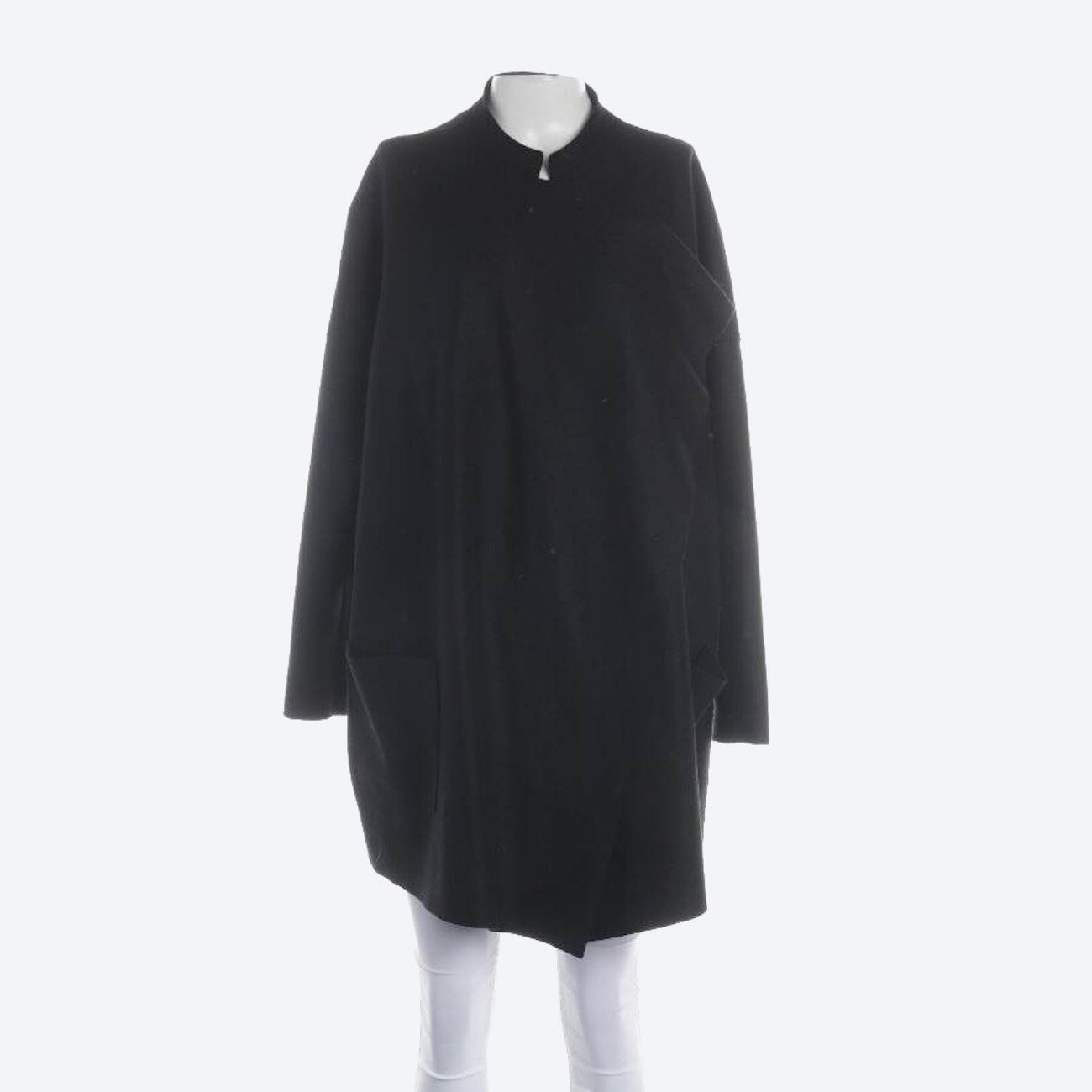 Image 1 of Wool Coat in M in color Black | Vite EnVogue