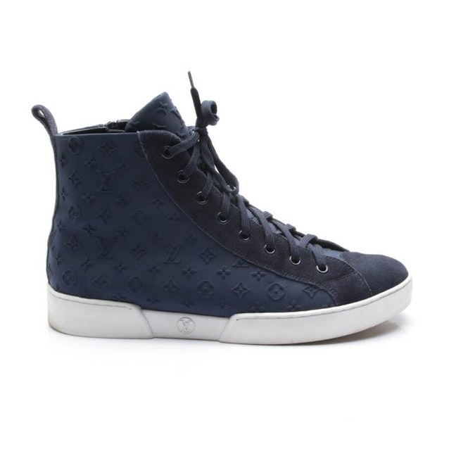 Louis Vuitton Blue, Pattern Print Stellar Sneakers It 35.5 | 5.5