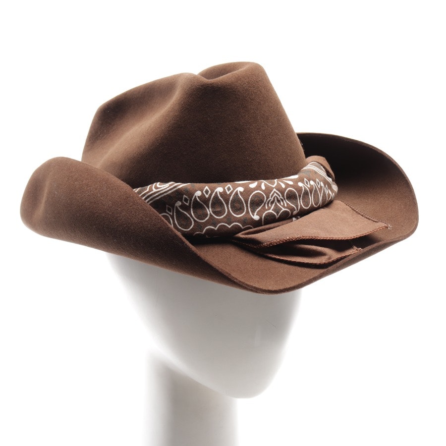 hats from Maison Michel Paris in brown size M - new - lucky