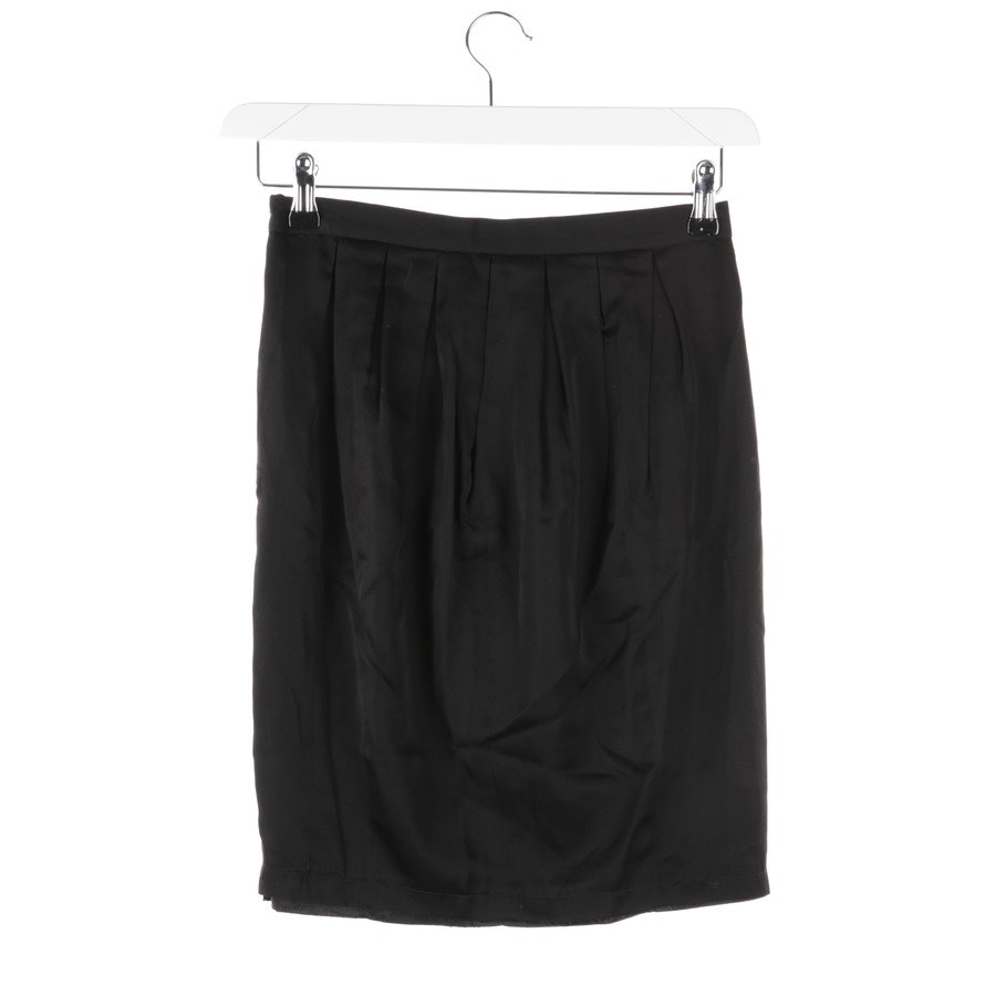 Image 2 of Silk Skirt in 38 in color Black | Vite EnVogue