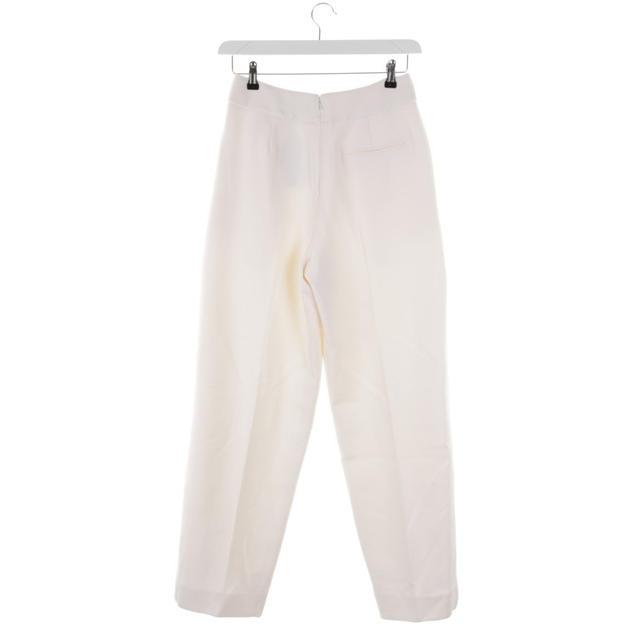 Image 2 of Trousers in 34 in color White | Vite EnVogue