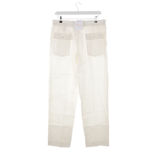 trousers from Chloé in cream size 38 IT 44 - new | Vite EnVogue