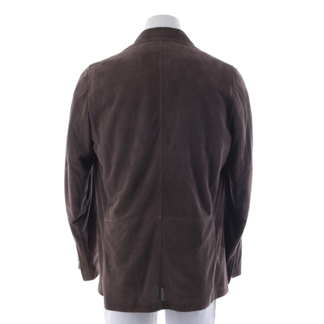 leather jacket from Kiton in brown size 44 IT 50 | Vite EnVogue