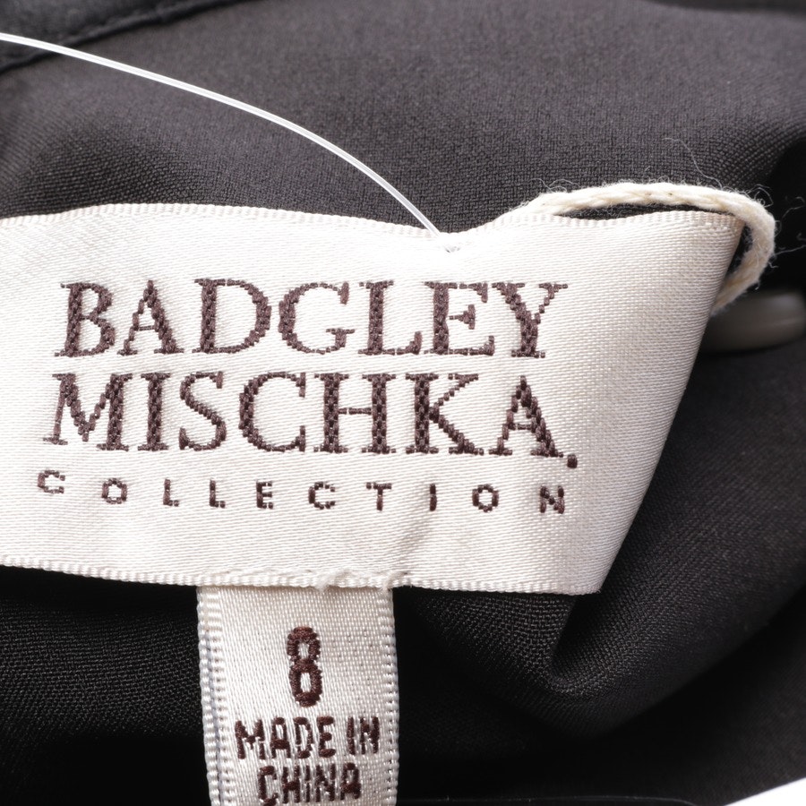 Kleid von Badgley Mischka in Schwarz und Beige Gr. 38 US8
