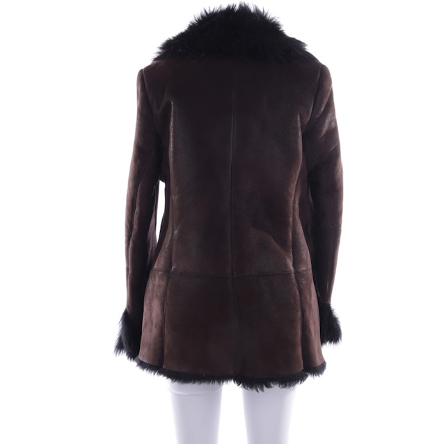 Sheepskin Jacket from Gucci in Dark brown size 34 IT 40 | Vite EnVogue