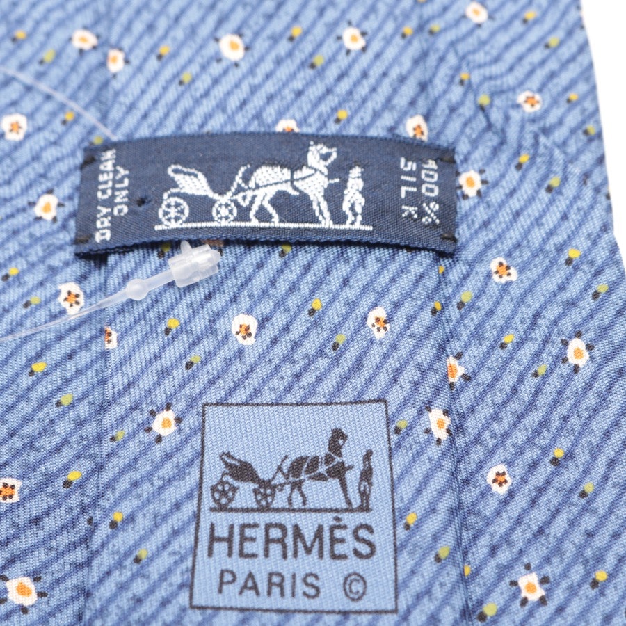 ties from Hermès in blue and multi-coloured