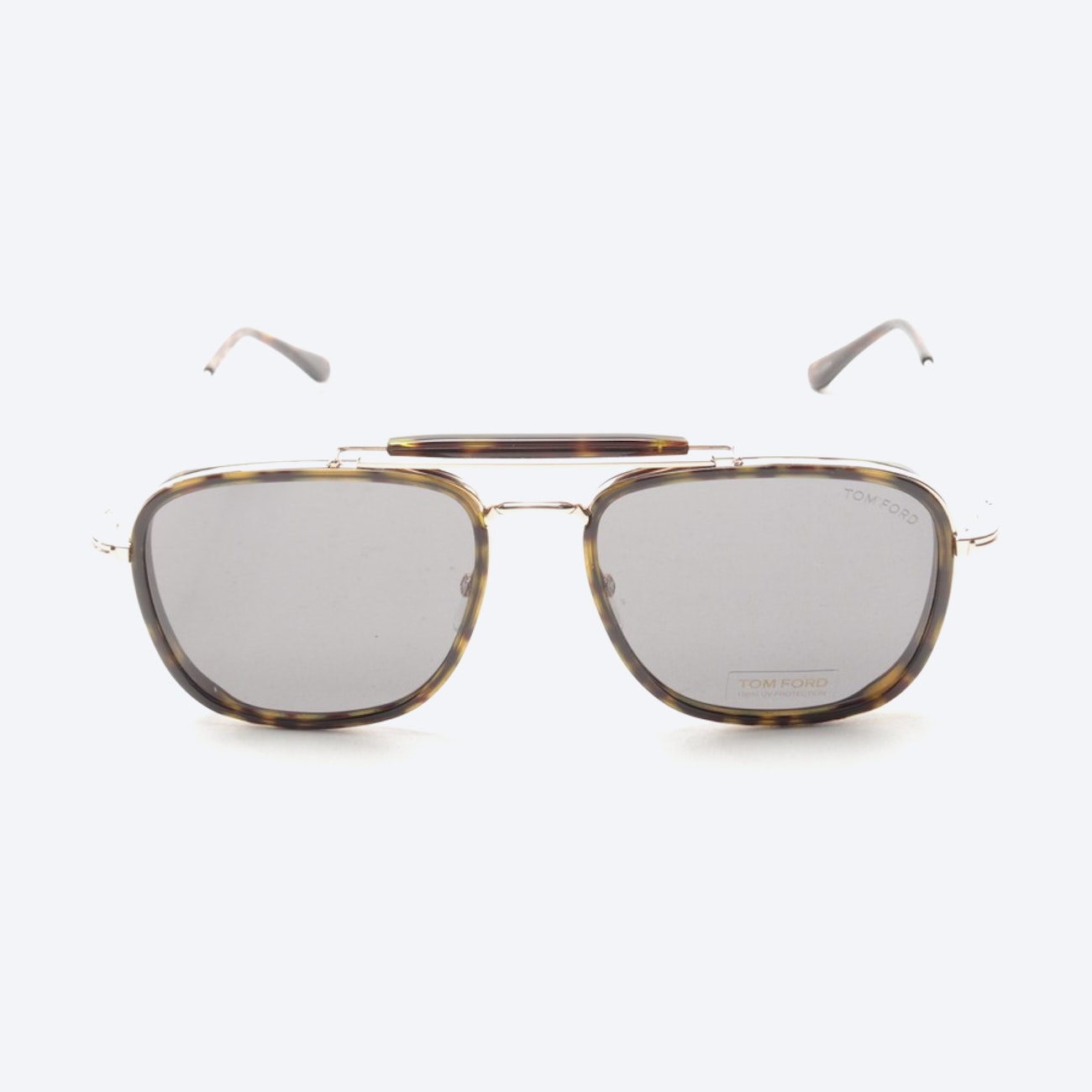 Buy Tom Ford oval in Metallic | Sunglasses at Vite EnVogue