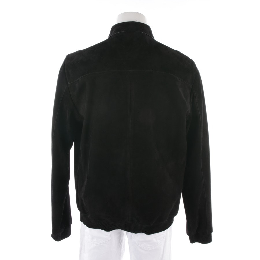 leather jacket / coat from Ajmone in Schwarz size 54