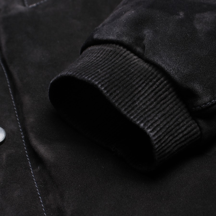 leather jacket / coat from Ajmone in Schwarz size 54