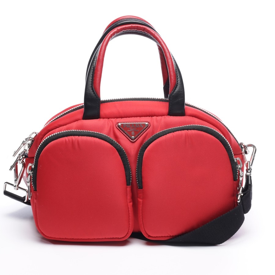 Handbag from Prada in Red and Black