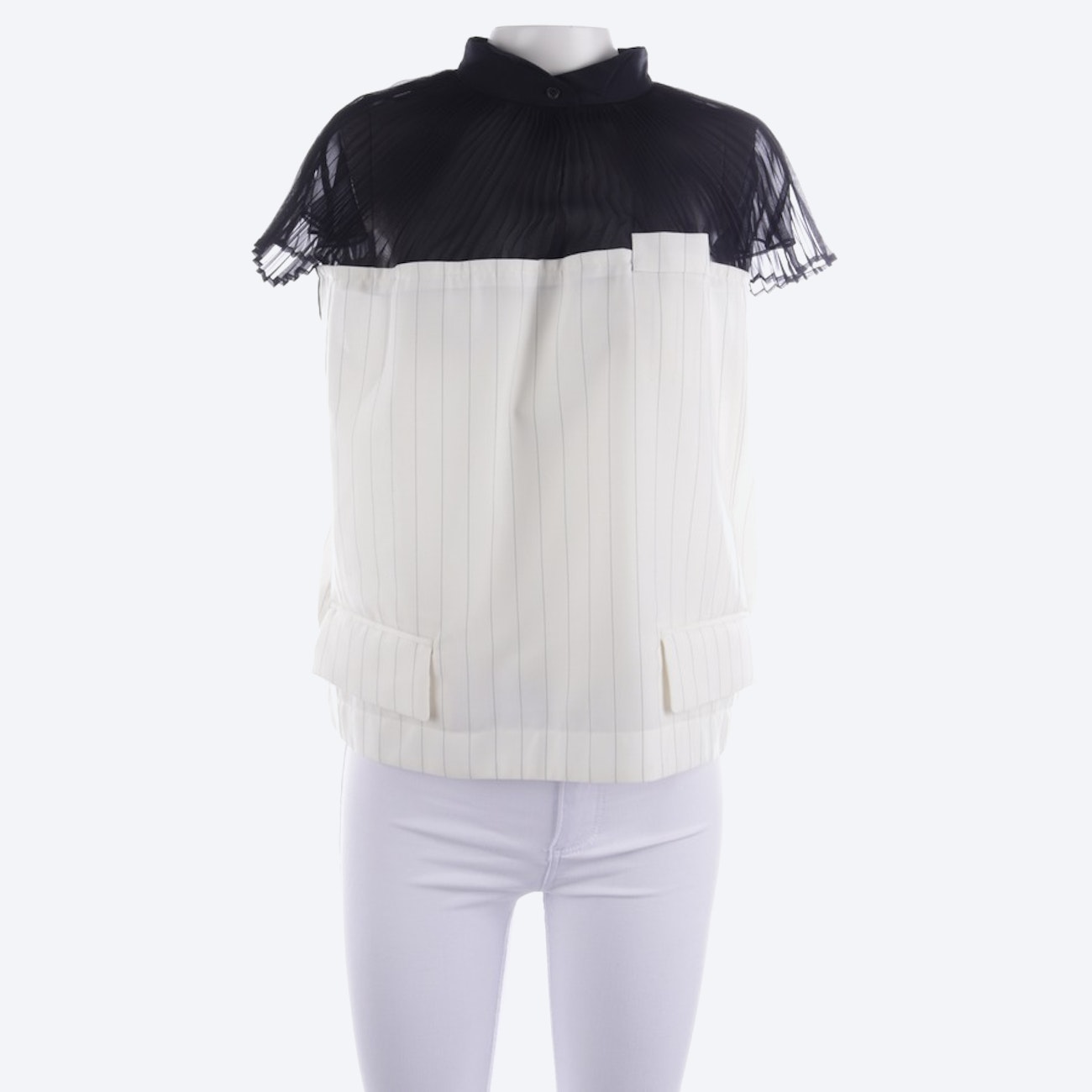 Image 1 of Blouses in 34 in color Black | Vite EnVogue