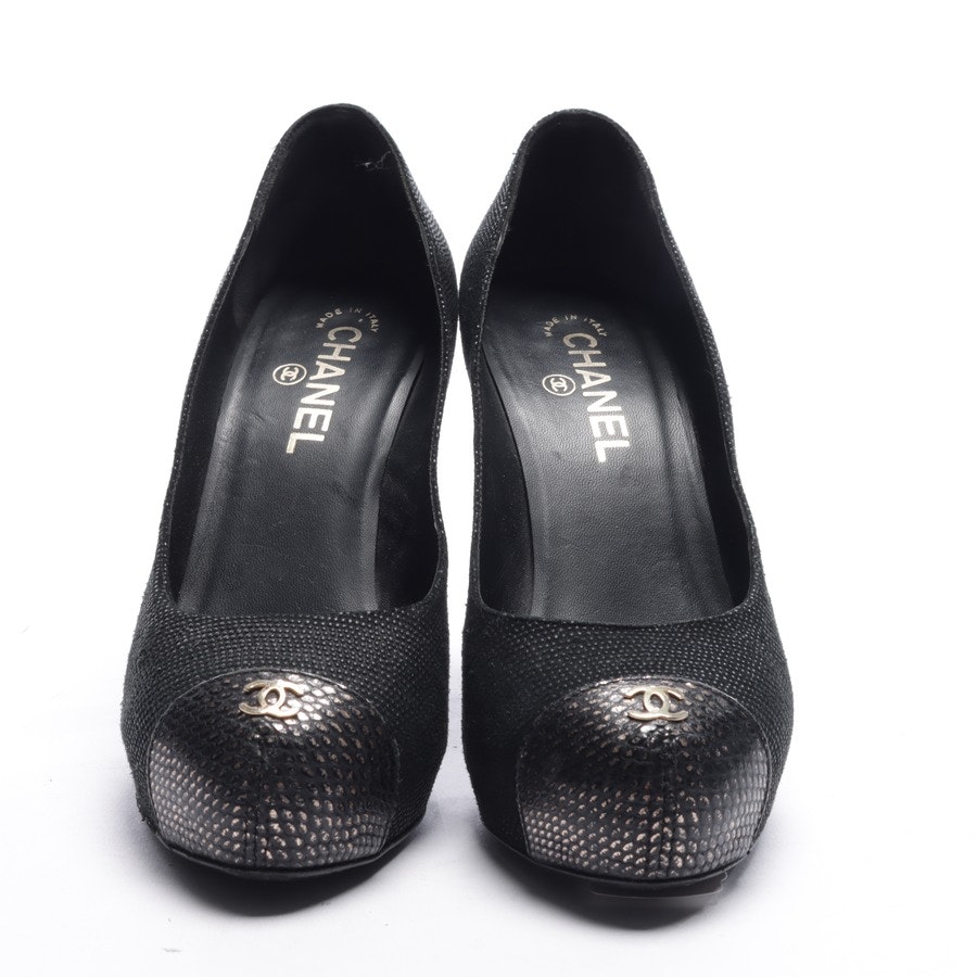 High Heels from Chanel in Black and Gold size EUR 38,5
