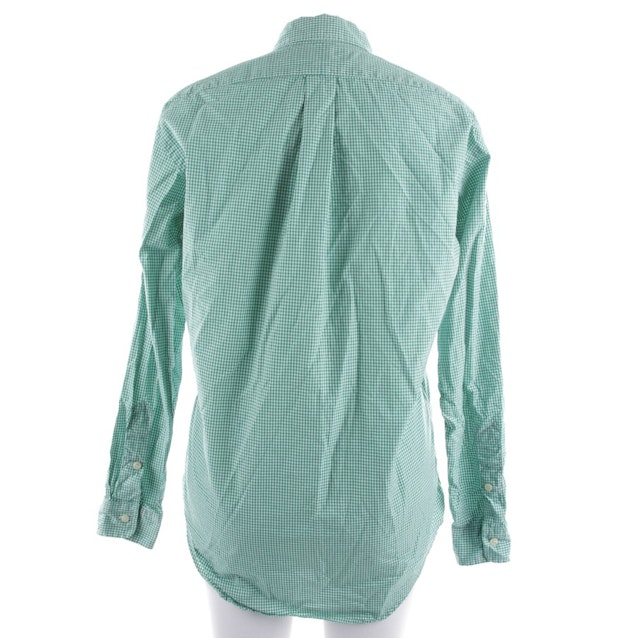 Bluse von Polo Ralph Lauren in Grün und Weiß Gr. S | Vite EnVogue