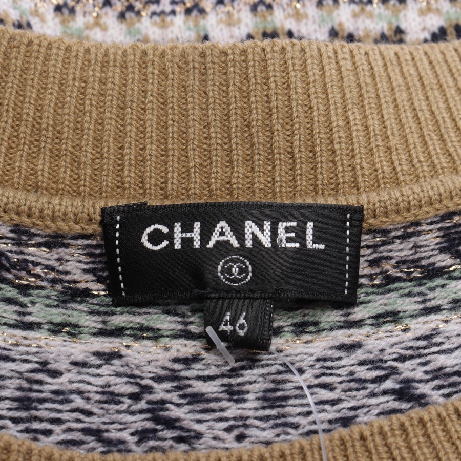 jumper / cardigan (knitwear) from Chanel in Schwarz and Mehrfarbig size 44 FR 46