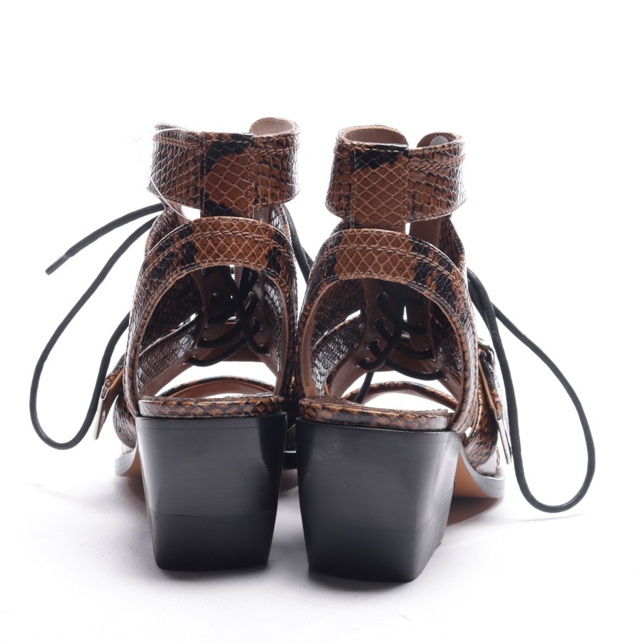 Sandaletten von Chloé in Braun und Schwarz Gr. EUR 35 Neu