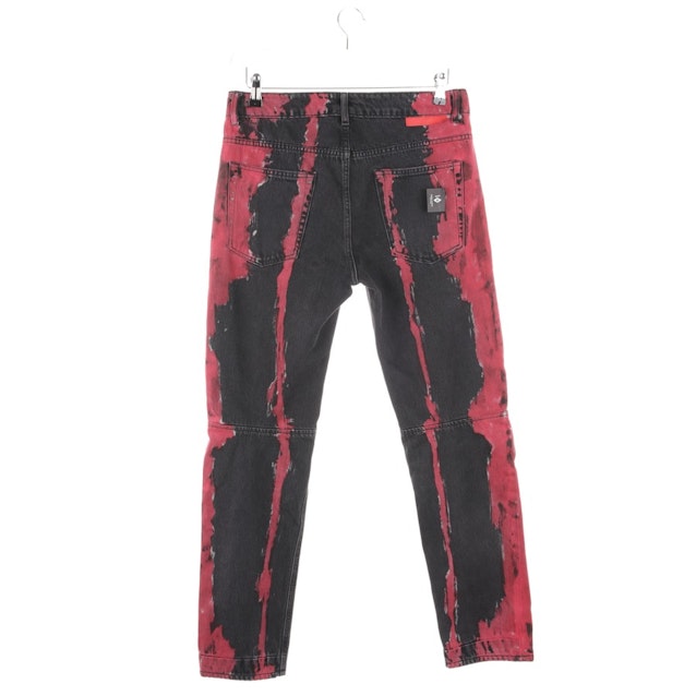 Jeans von Marcelo Burlon in Schwarz und Rot Gr. W33 | Vite EnVogue