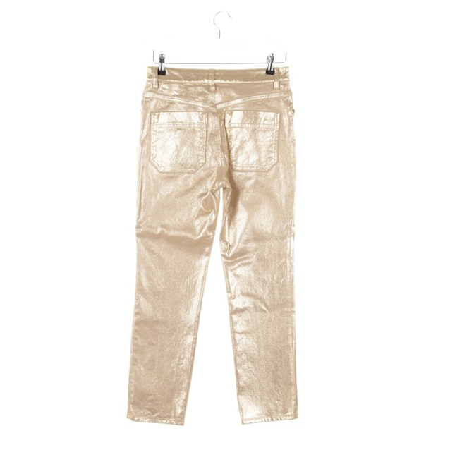 Trousers from Chloé in Gold size 40 FR 42 Neu | Vite EnVogue