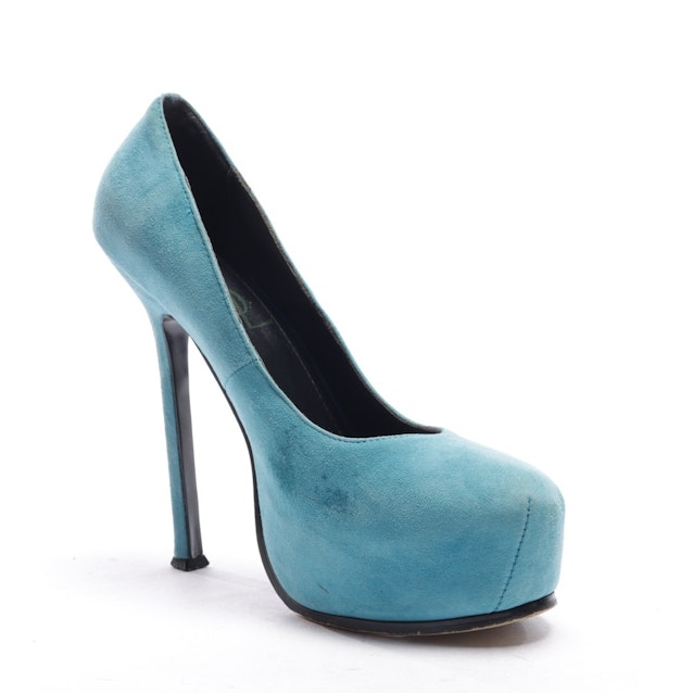 High Heels from Saint Laurent in Turquoise size EUR 38 | Vite EnVogue