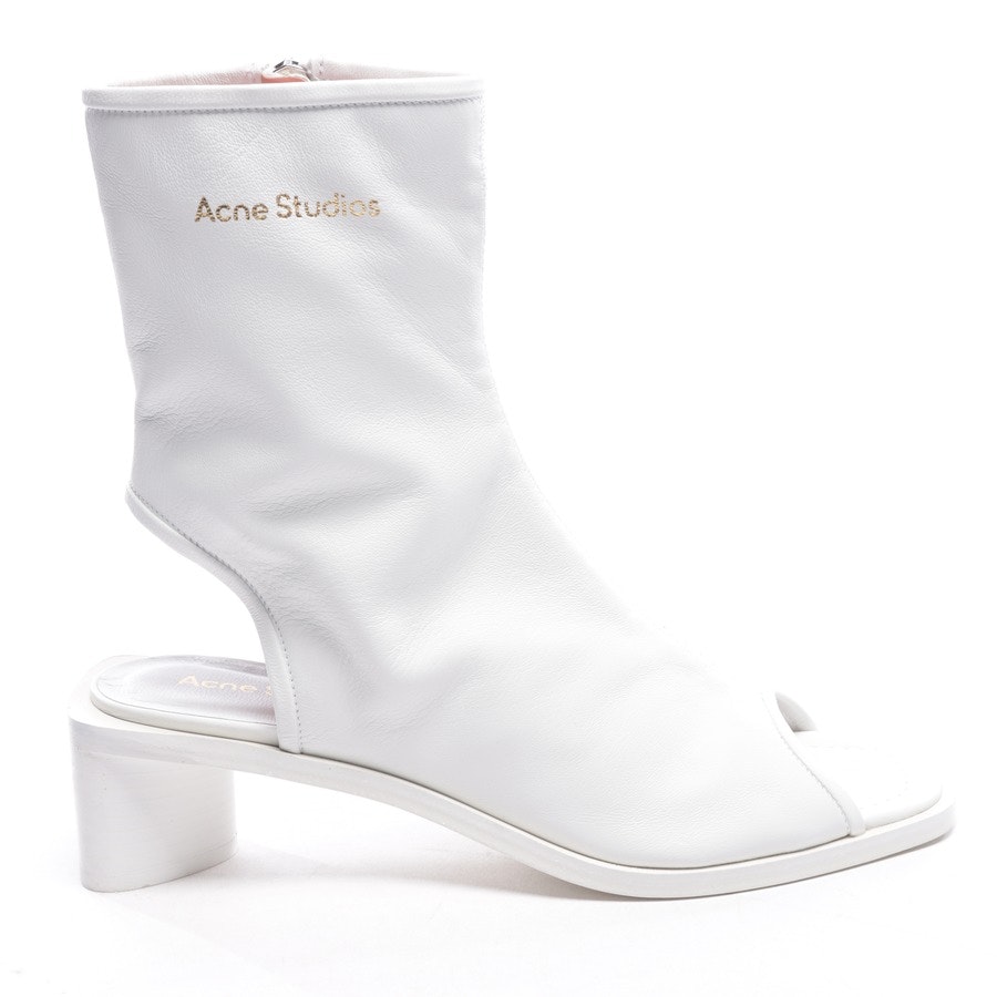 acne studios white boots