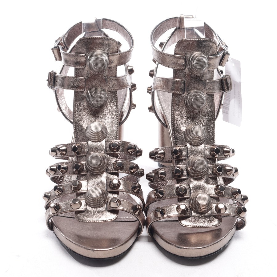 Heeled Sandals from Balenciaga in Bronze size EUR 40 Neu