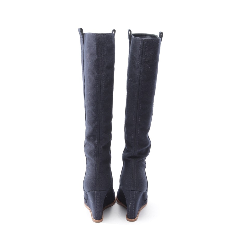 boots from Chanel in Darkblue size EUR 39,5