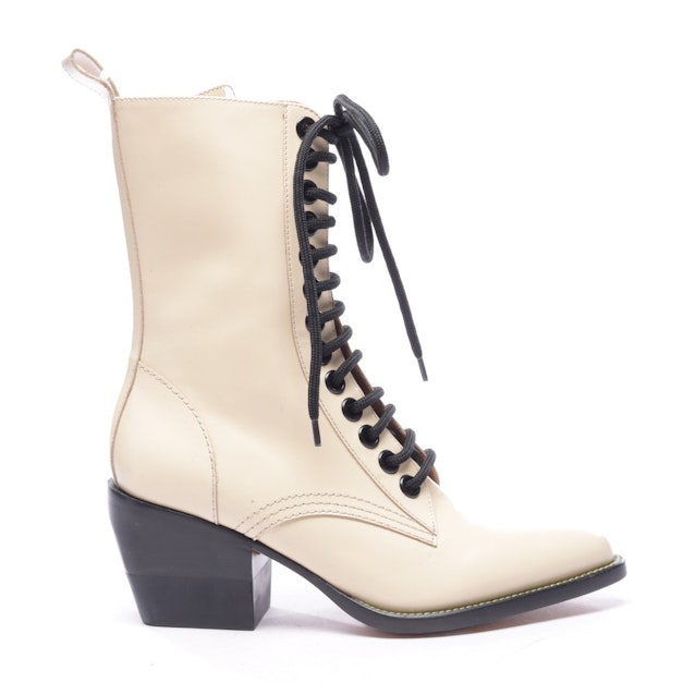 Image 1 of Ankle Boots from Chloé in Ivory size EUR 35,5 Neu | Vite EnVogue