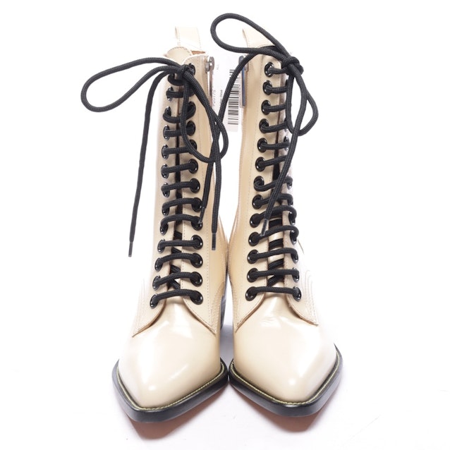 Ankle Boots from Chloé in Ivory size EUR 35,5 Neu | Vite EnVogue