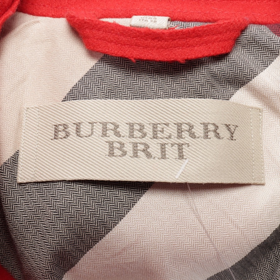 jacket / coat (winter) from Burberry Brit in Red size 32 UK 6