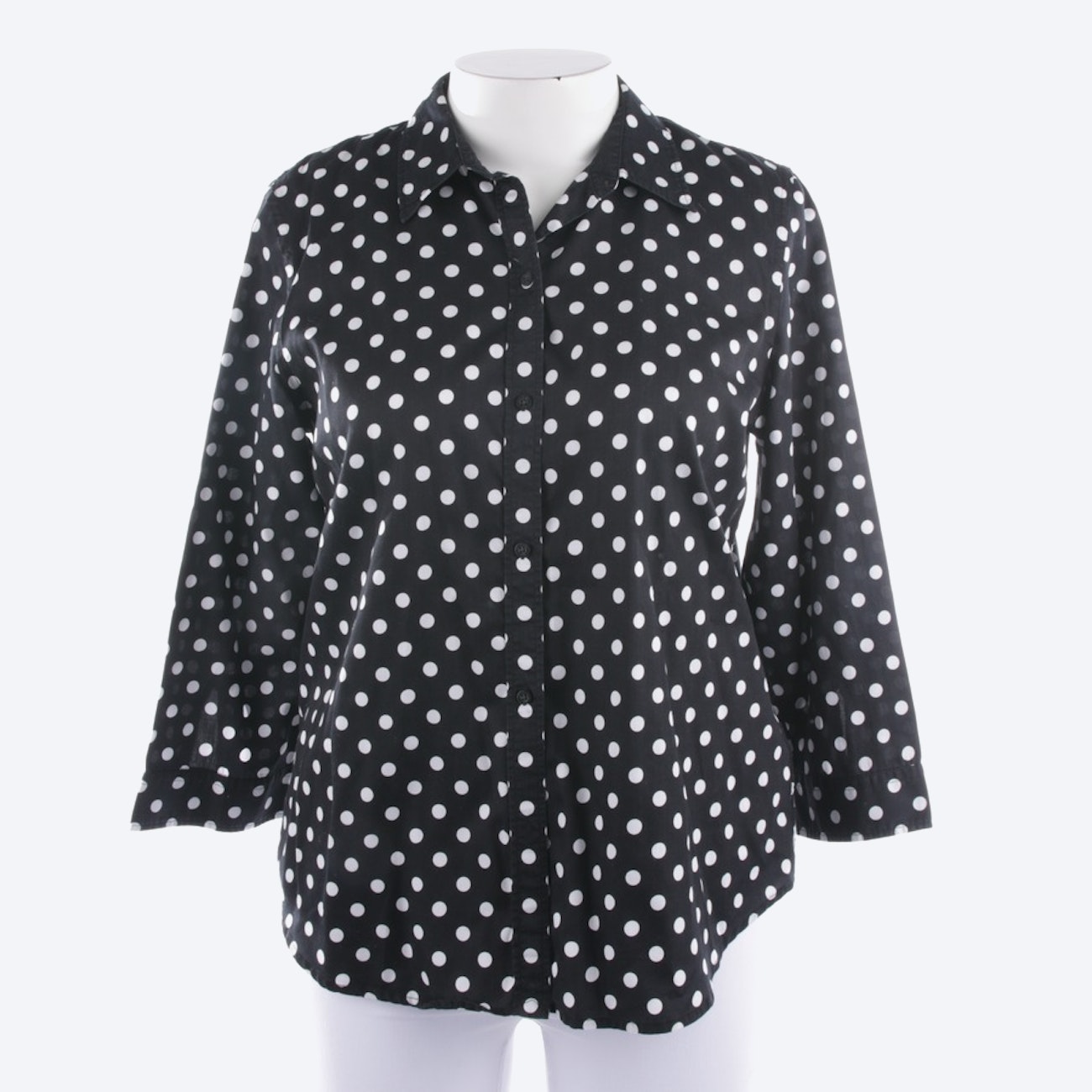 Bild 1 von Bluse von Lauren Ralph Lauren in Schwarz und Weiß Gr. XL | Vite EnVogue