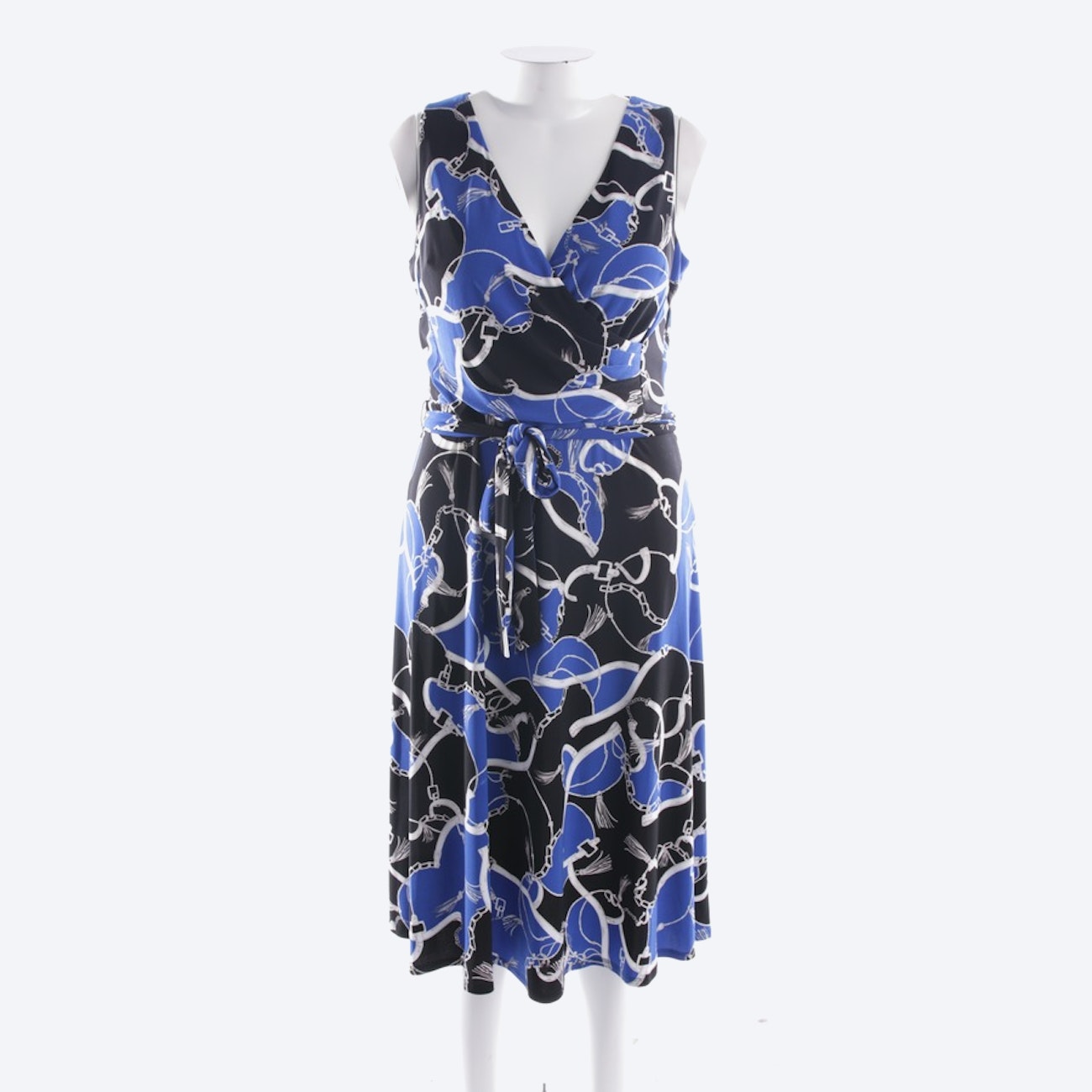Bild 1 von Kleid von Lauren Ralph Lauren in Schwarz und Blau Gr. 42 US 12 | Vite EnVogue