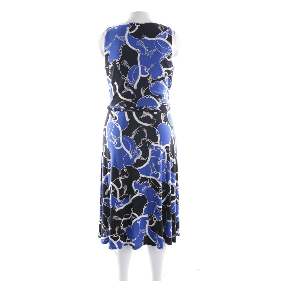 Kleid von Lauren Ralph Lauren in Schwarz und Blau Gr. 42 US 12