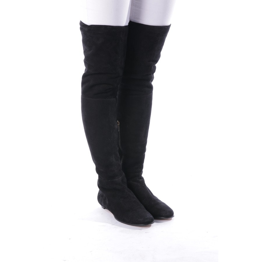 Image 1 of Overknee Boots in EUR 39.5 in color Black | Vite EnVogue