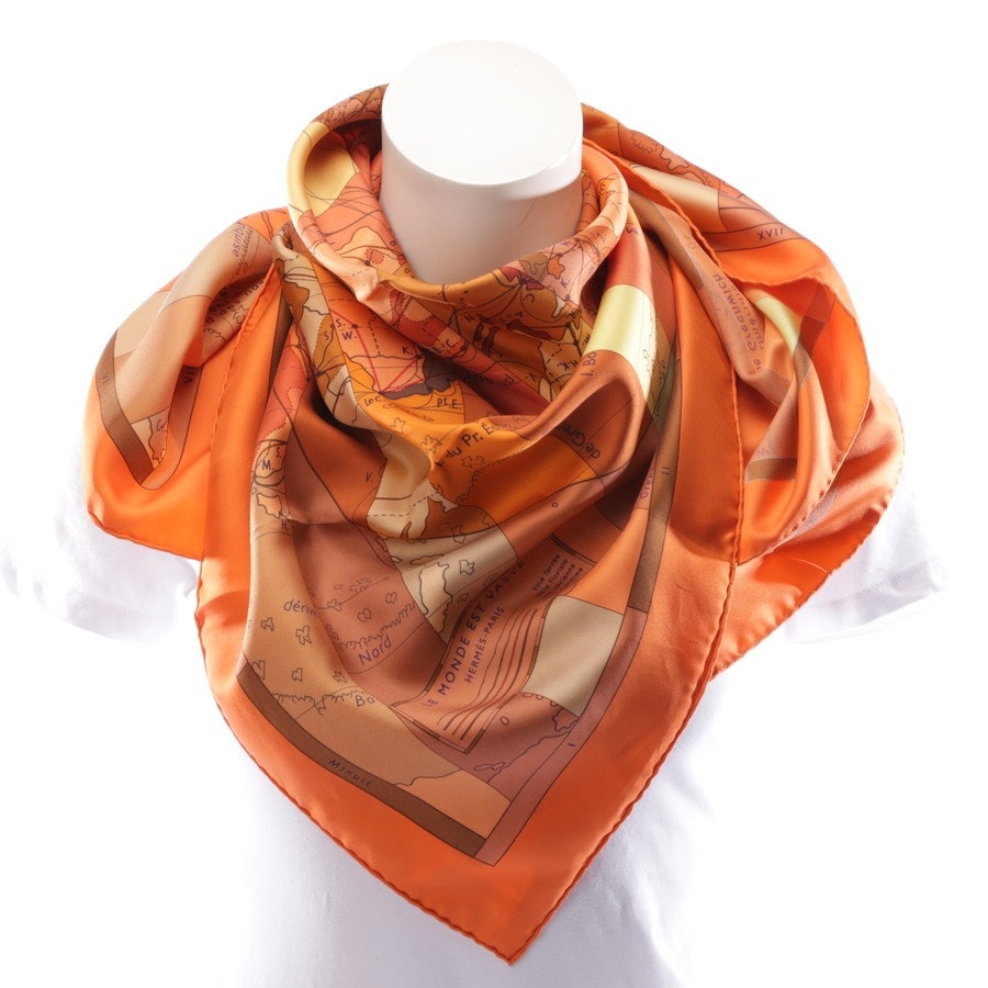 Silk Scarf from Hermès in Multicolored Carré 90x90cm Seide